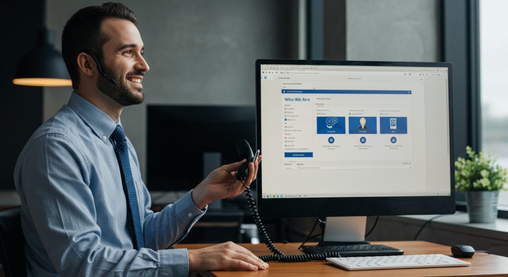 Hosted business phone system support for Manchester companies